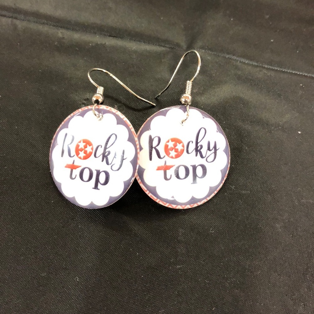 Handmade Tennessee spirit earrings